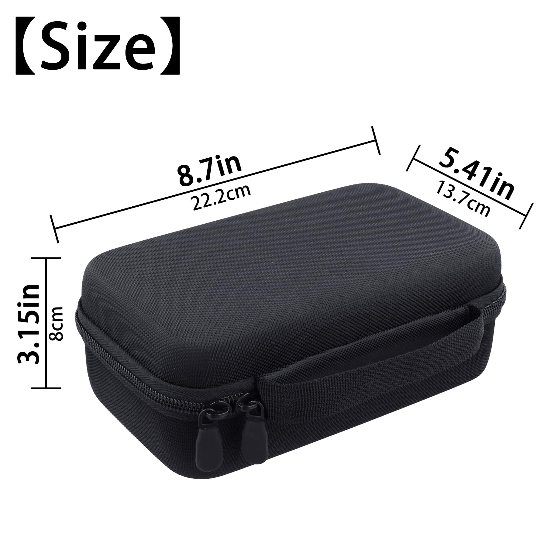 Aenllosi Game Controller Case custodia 8Bitdo Ultimate nero EVA
