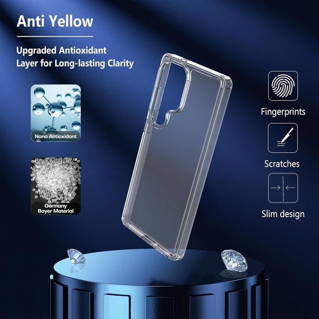 Redpepper Galaxy S25 Ultra Cover Trasparente TPU Sottile