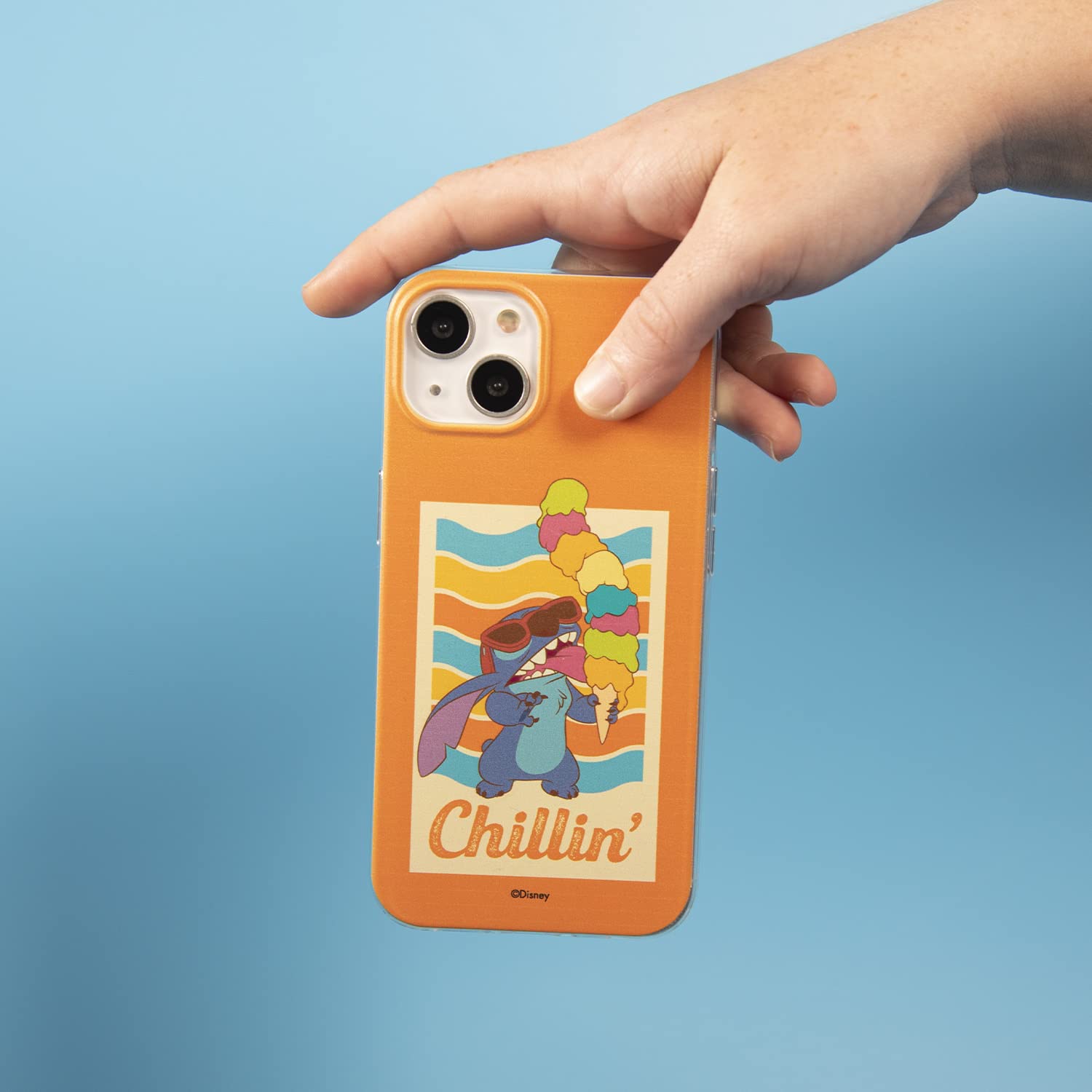La Casa de las Carcasas Licenze Ufficiali Motorola Moto G73 5G custodia Stitch trasparente