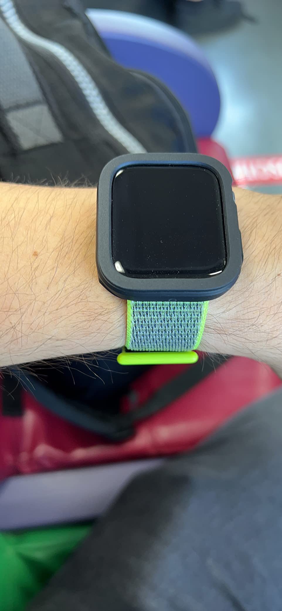 Ringke Air Sports Cover Apple Watch 44/45mm Nero antiurto
