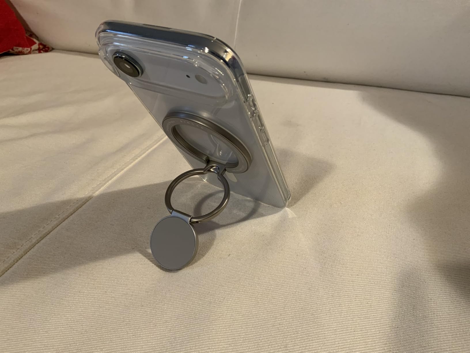 Ringke Ring Holder Magnetico Satin Silver Stand Zinco