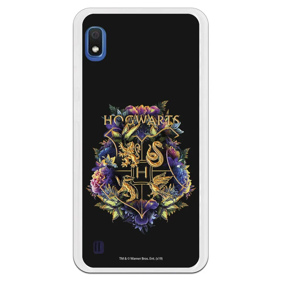 La Casa de las Carcasas Harry Potter Hogwarts Floral custodia Galaxy A10 silicone