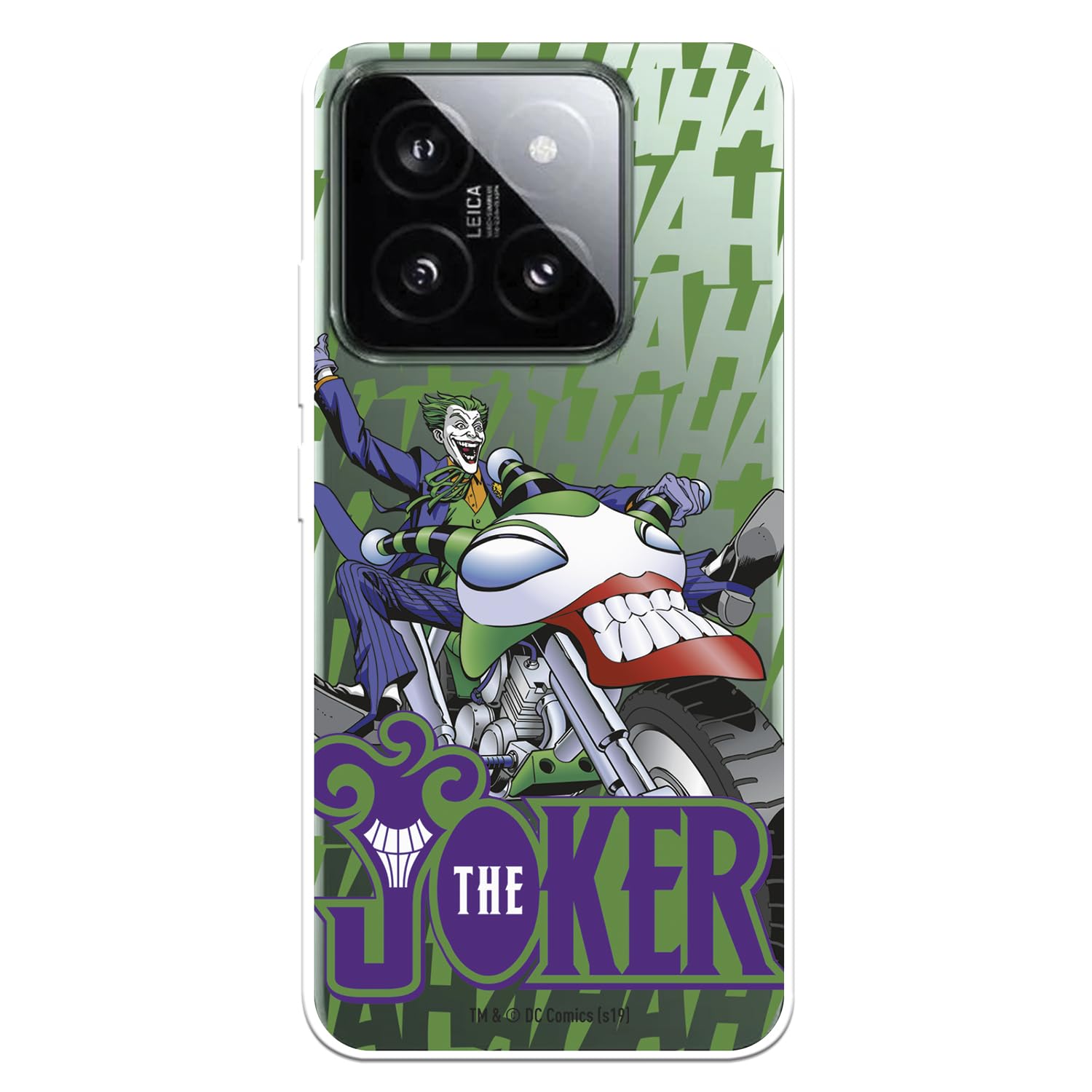 La Casa de las Carcasas Licenze Ufficiali Joker Moto cover Xiaomi 14 silicone