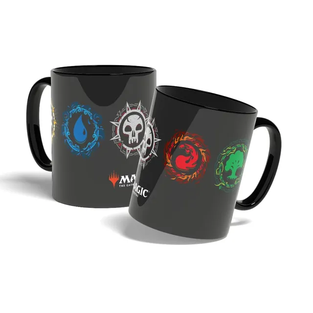 Konix Licensed merchandise tazza ceramica 320 ml nero Magic