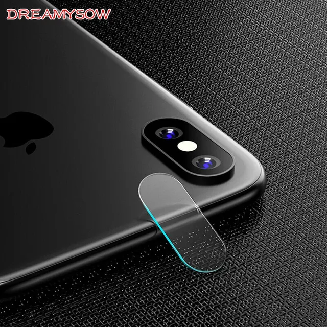 Redpepper iPhone XS Max Vetro Fotocamera Trasparente Sottile