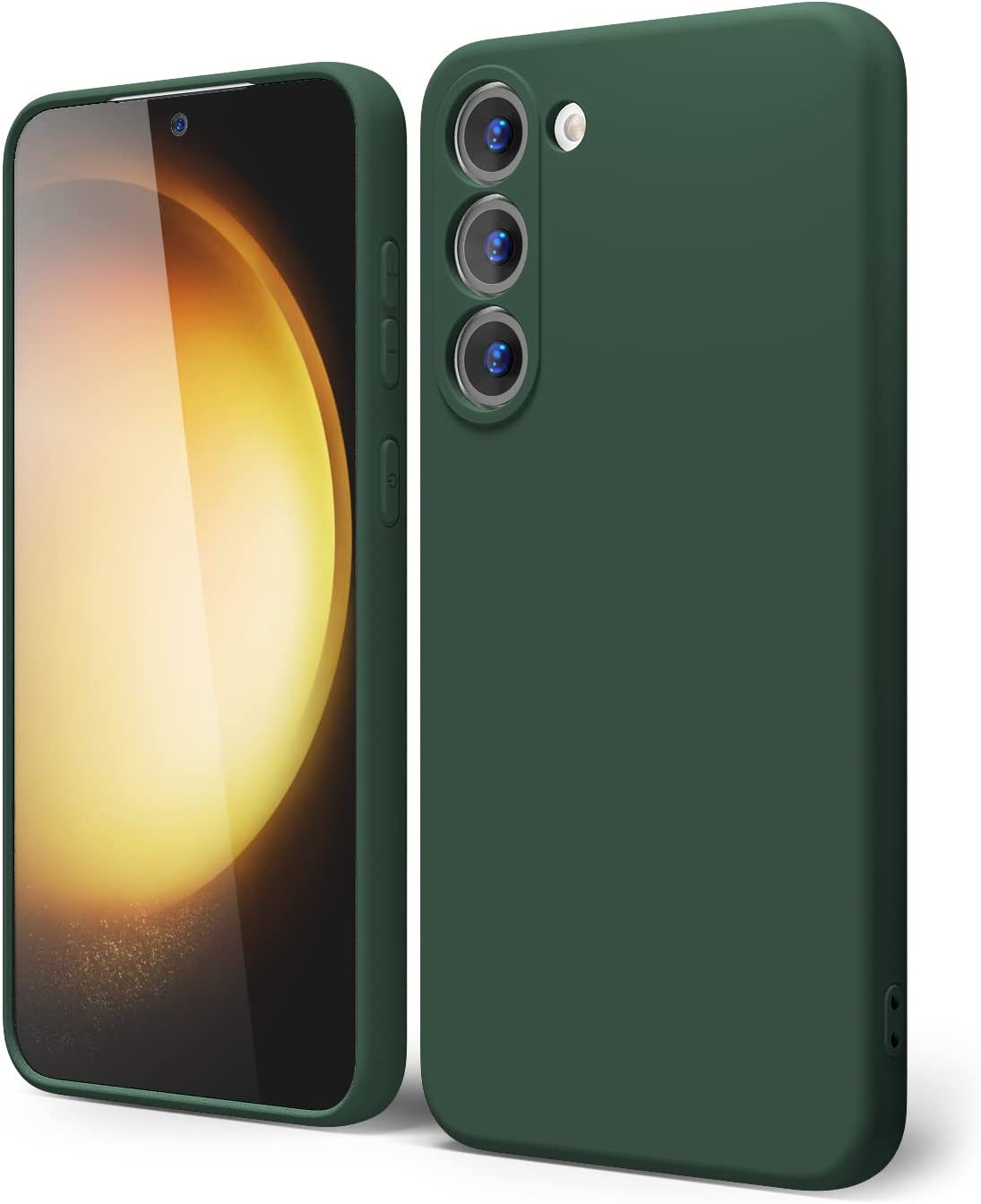 Redpepper Galaxy S23 Plus cover silicone morbida nera