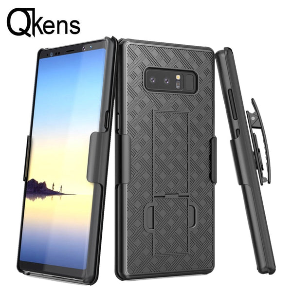 Redpepper Note 10 Plus Fondina con Clip e Kickstand