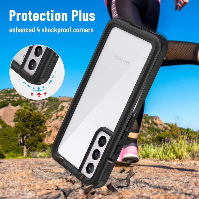 Redpepper Galaxy S22 cover impermeabile trasparente IP68