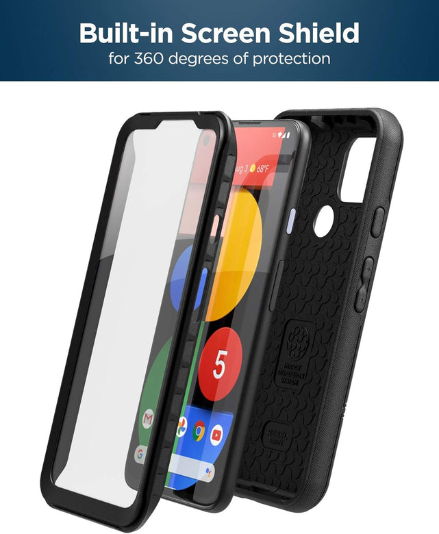 Redpepper Pixel 5 cover rugged antipolvere vetro