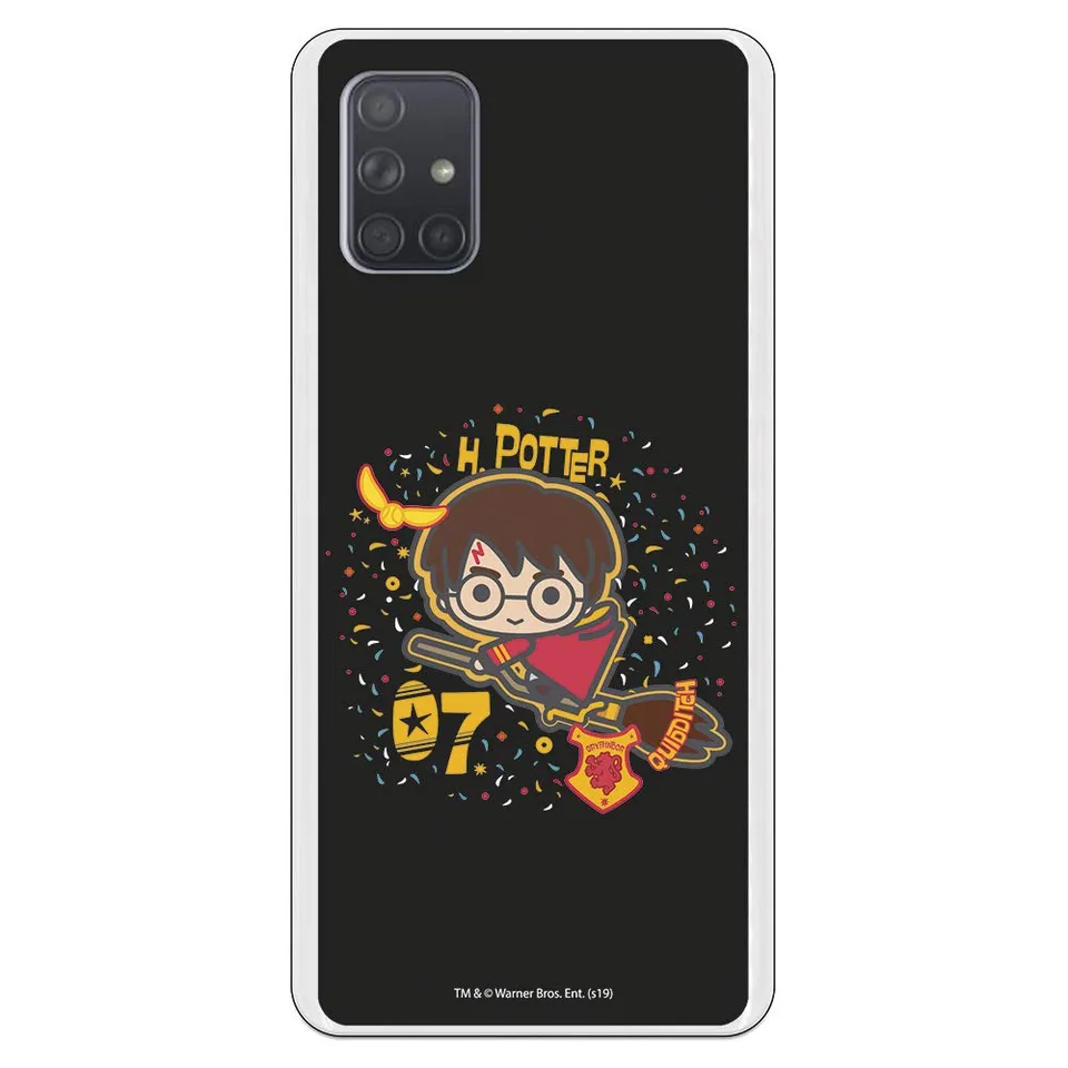 La Casa de las Carcasas Harry Potter Galaxy A71 custodia Harry Nero