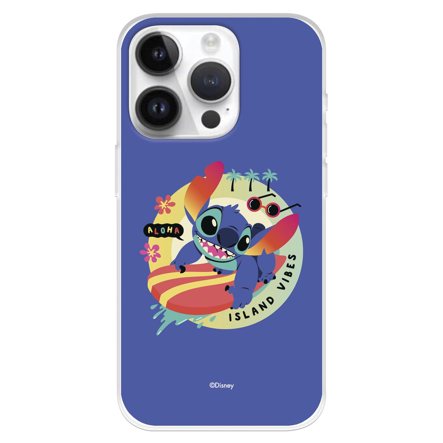La Casa de las Carcasas Lilo Stitch Blu custodia iPhone 15 Pro silicone