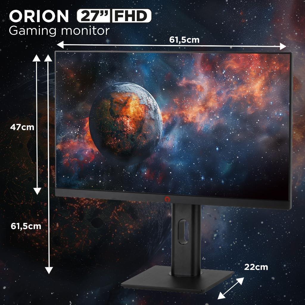 Konix Orion 27" Monitor Gaming Full HD 280Hz IPS Nero