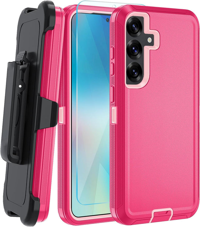 Redpepper Galaxy S25 Plus Cover con Clip e Vetro