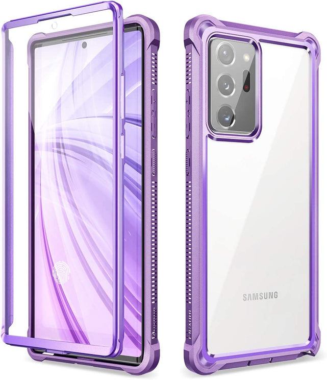 Redpepper Note 20 Ultra Cover Rosa Trasparente Antiurto