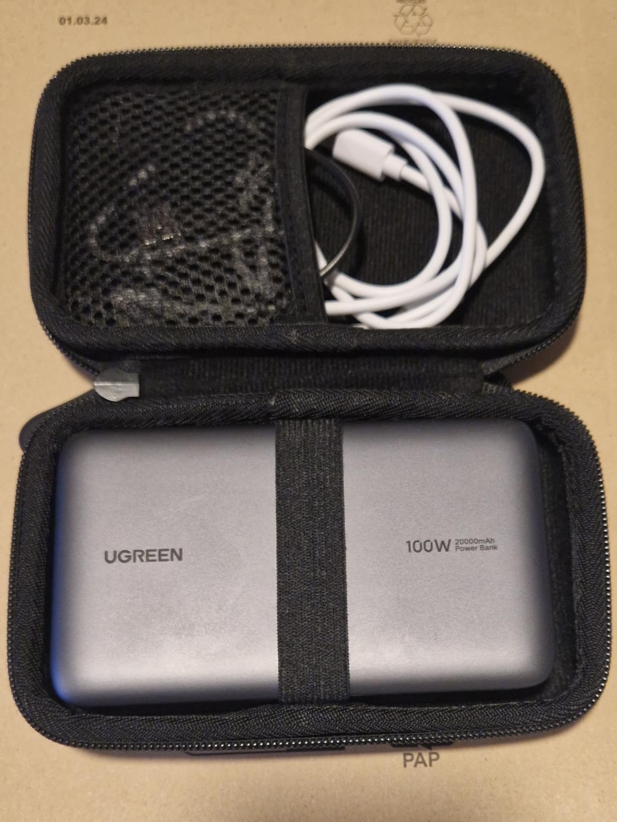 Aenllosi Microphone Case Custodia Alto Total 2 EVA Nero