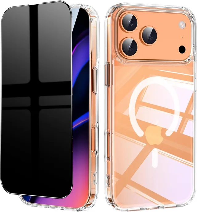 Redpepper iPhone 17 Pro Cover TPU Privacy Anti Spia