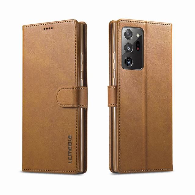 Redpepper Note 20 Ultra Cover Portafoglio Pelle Nero
