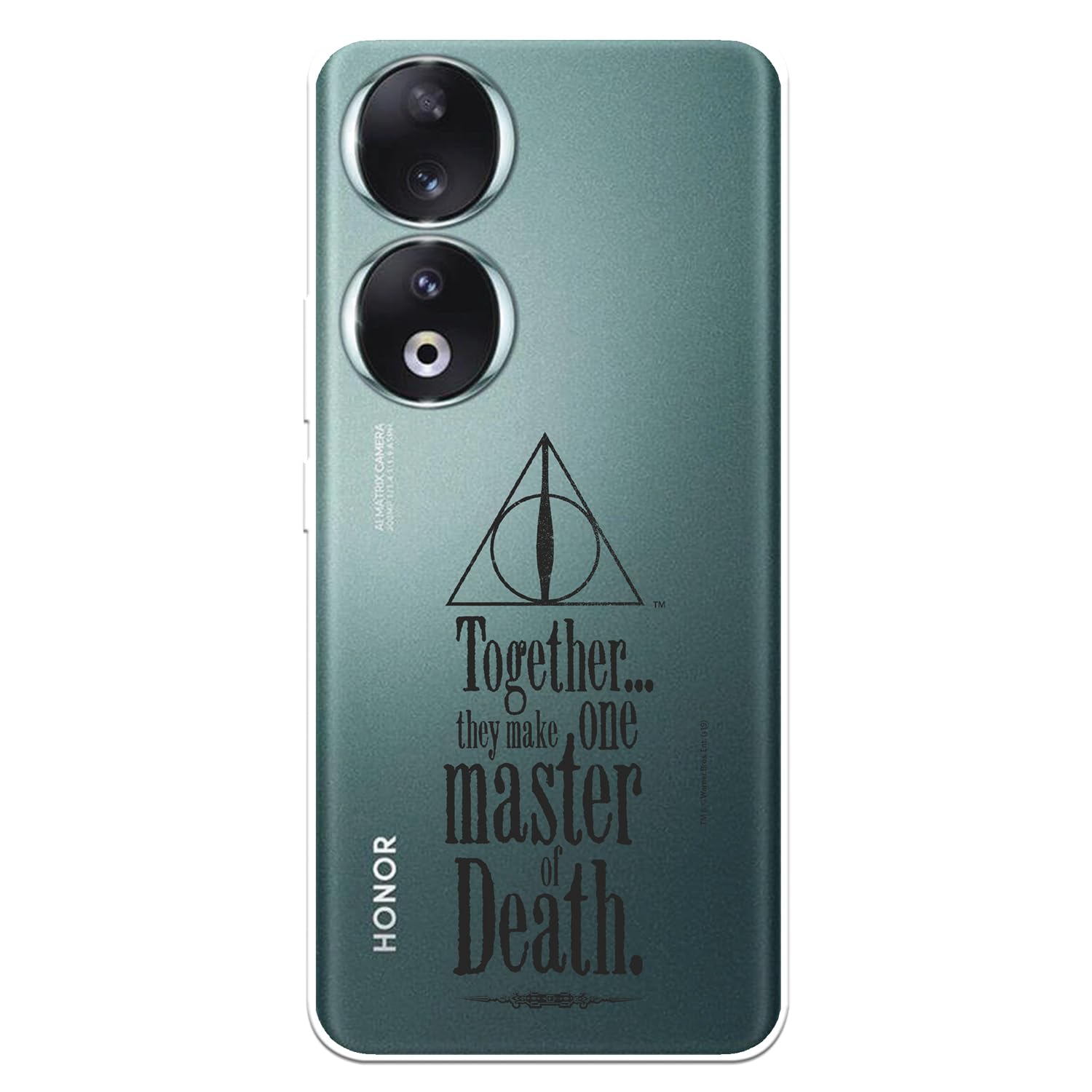 La Casa de las Carcasas Hogwarts custodia Honor 90 silicone trasparente