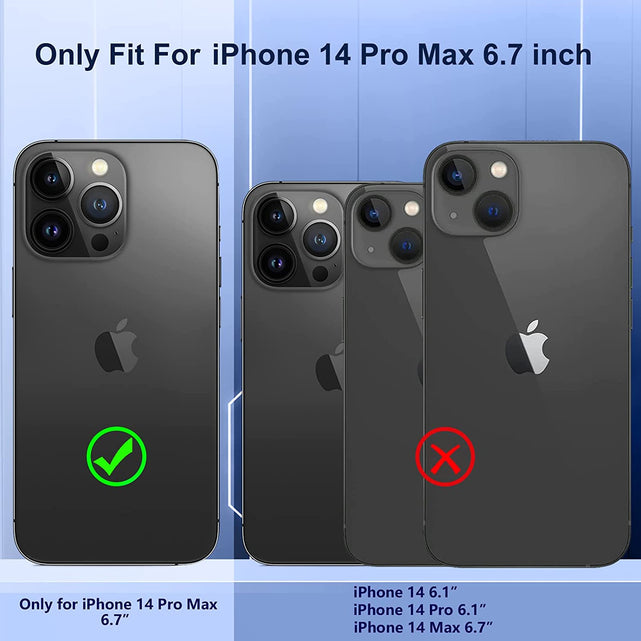 Redpepper Apple Cases iPhone 14 Pro Max cover nera speckled