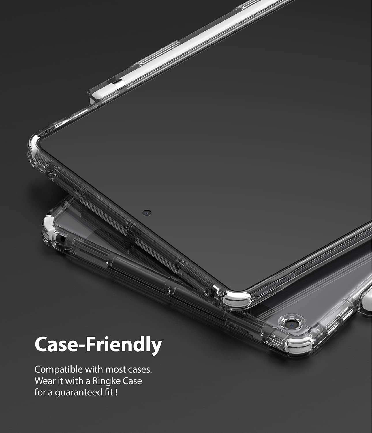 Ringke Glass Pellicola iPad 9 Generazione 10.2 Vetro Temperato 9H