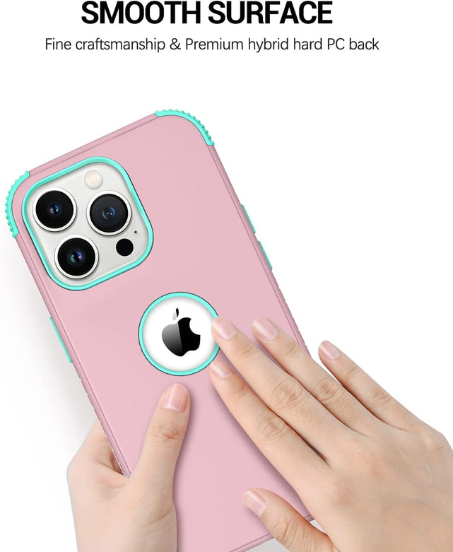 Redpepper iPhone 14 Pro Max Cover Rugged Rosa Donna