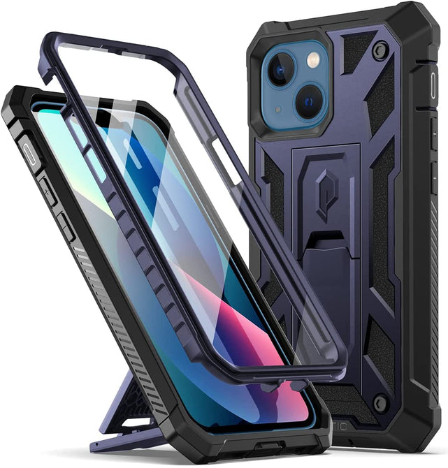 Redpepper iPhone 13 Mini cover pelle con stand protettiva