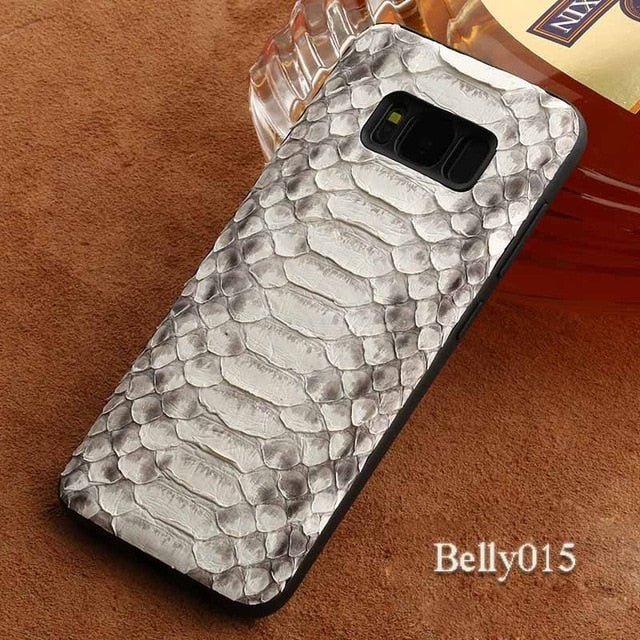 Redpepper Galaxy S10+ Cover Pelle Pitone Antiurto