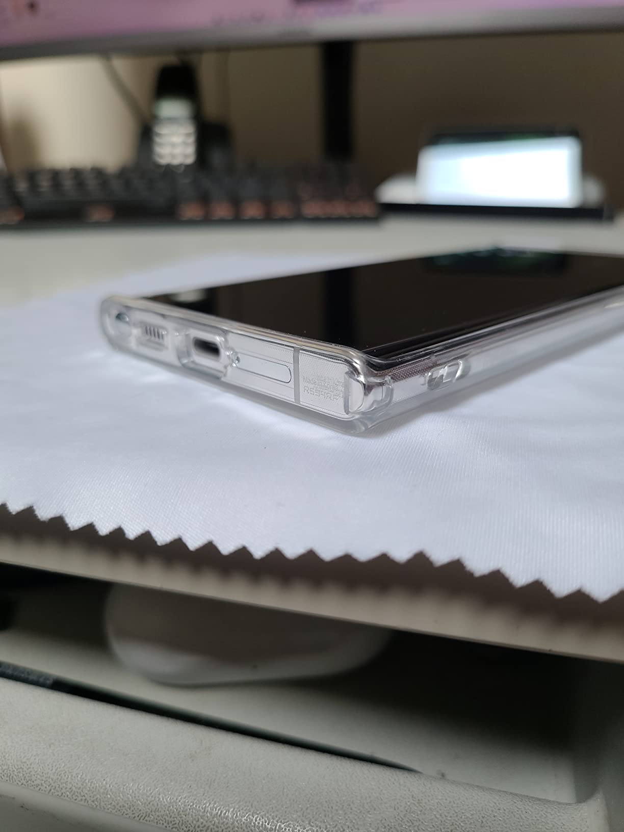 Ringke Fusion Cover Galaxy S22 Ultra Clear Trasparente Antiurto