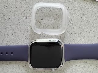 Ringke Slim Cover Apple Watch 12 46mm Matte Black Trasparente