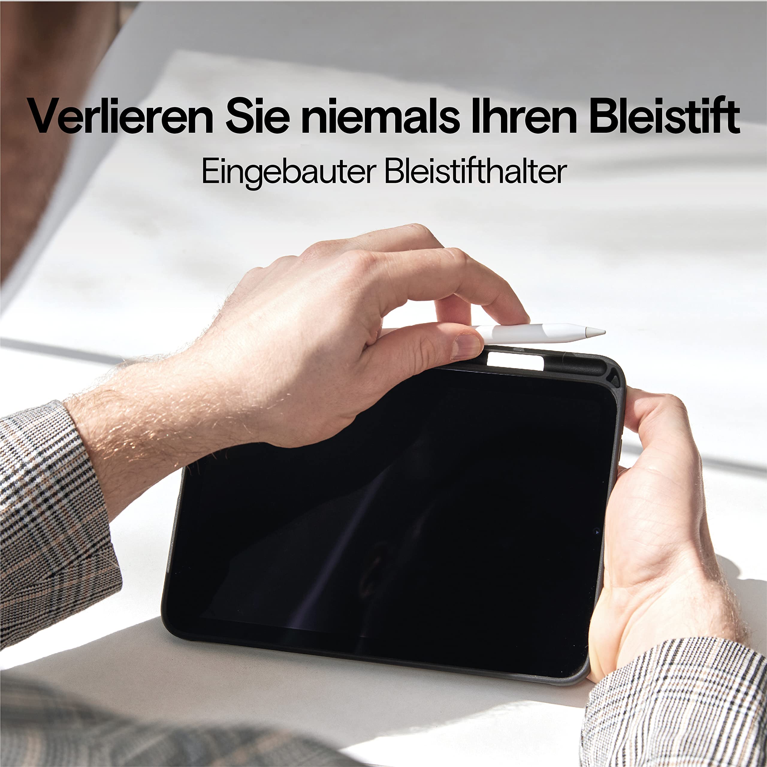 MOFT Snap Series Custodia iPad Mini 6 Grigio portapenna magnetica