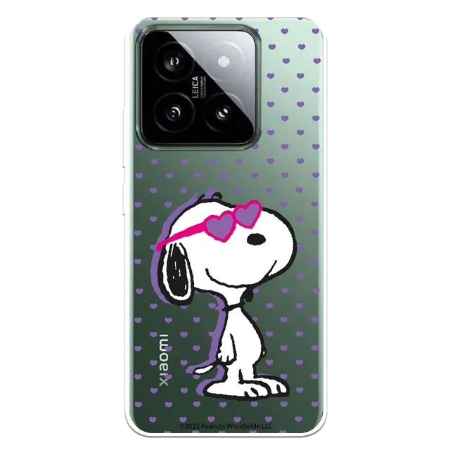 La Casa de las Carcasas Snoopy Cuori custodia Xiaomi 14 trasparente