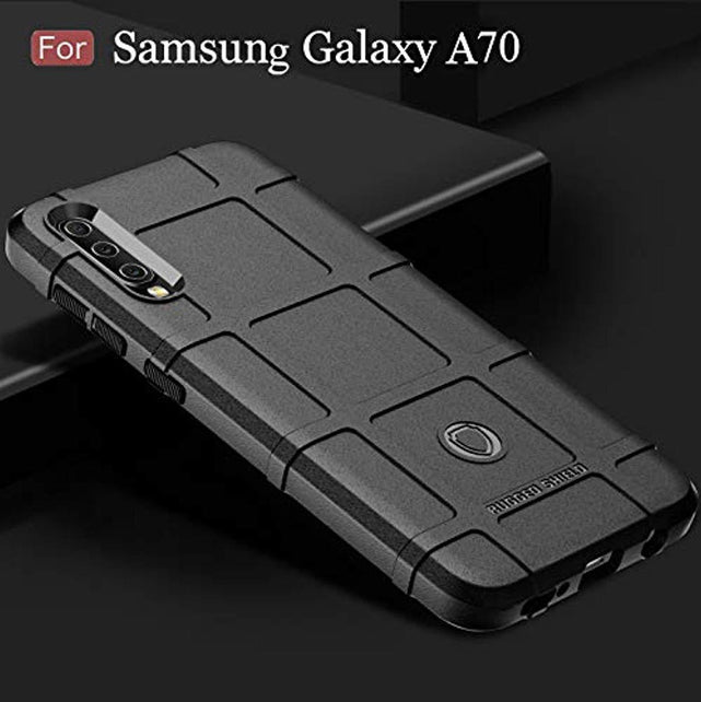 Redpepper Galaxy A70 Cover Antiurto Nera Heavy Duty