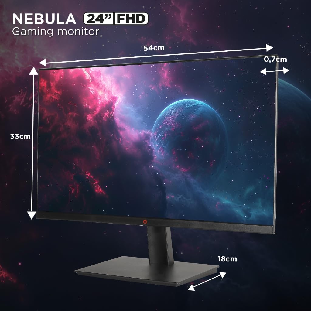 Konix Nebula Monitor Gaming 24" Full HD 120Hz IPS