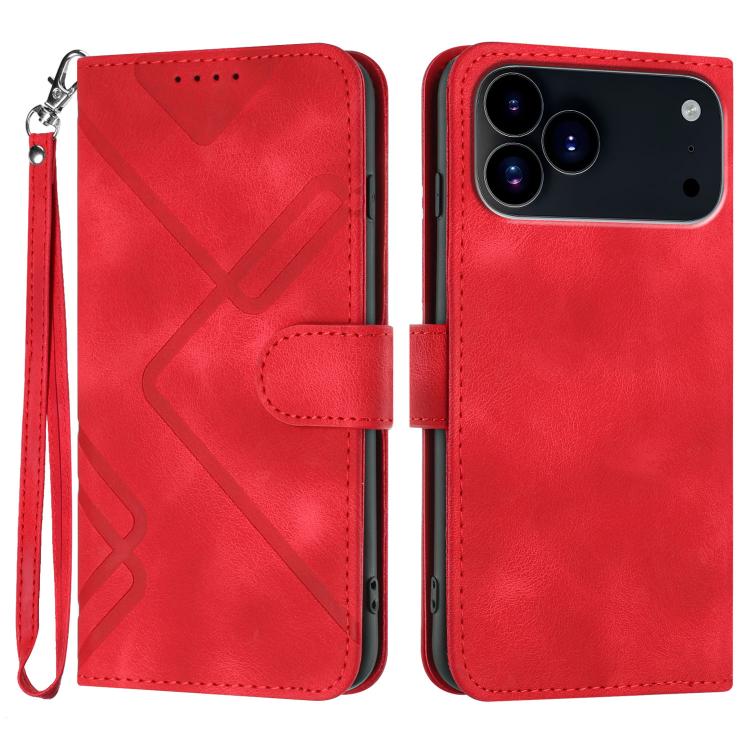 Redpepper iPhone 17 Pro cover pelle portafoglio con cordino