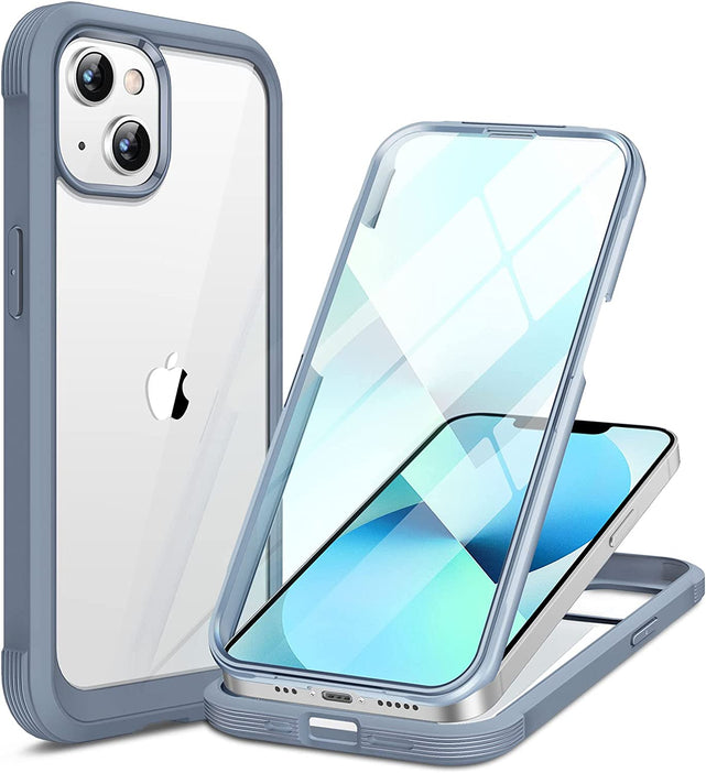 Redpepper iPhone 13 Mini 5.4 custodia vetro nero 9H integrale