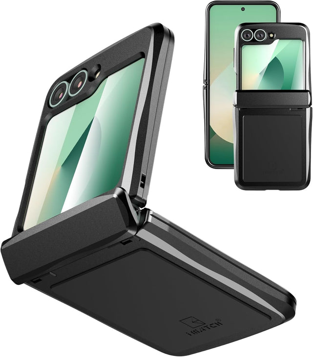 Redpepper Z Flip 6 cover alluminio verde heavy duty