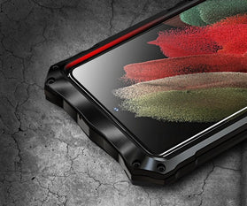 Redpepper S22 Ultra Cover Trasparente con Anello TPU