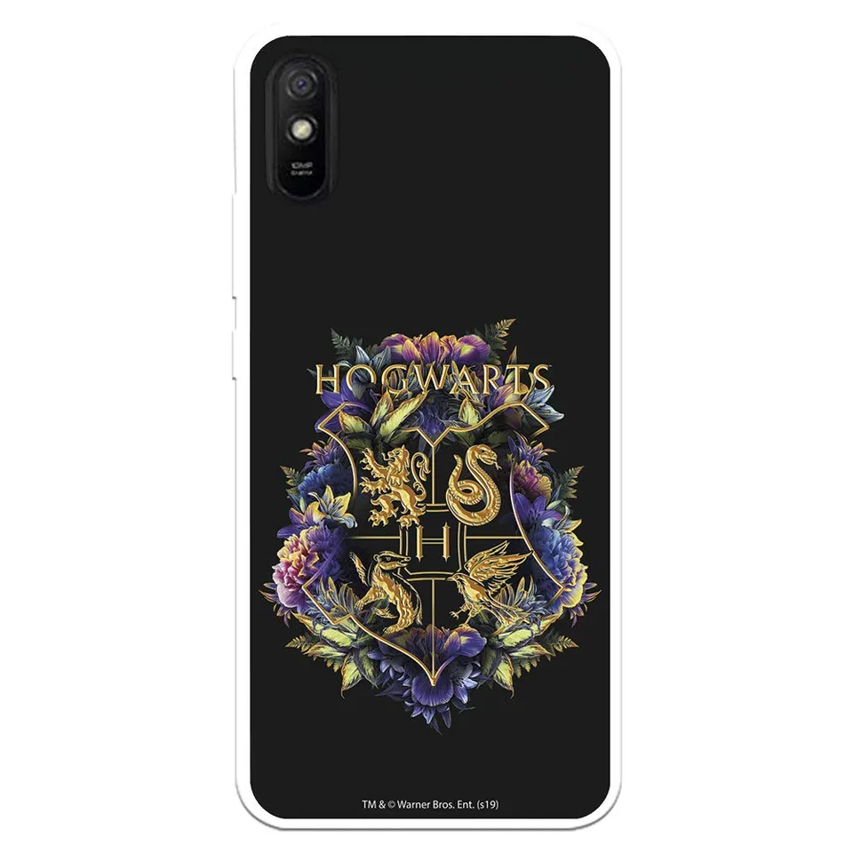 La Casa de las Carcasas Harry Potter custodia Redmi 9A 9AT Floral