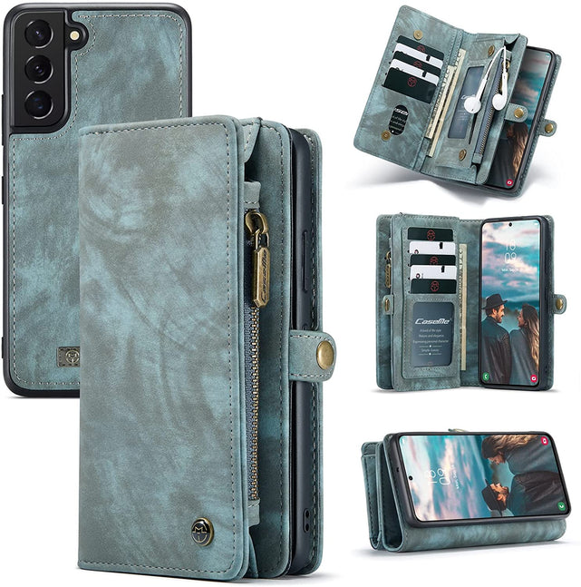 Redpepper Galaxy S22 Plus Cover Portafoglio Pelle con Zip
