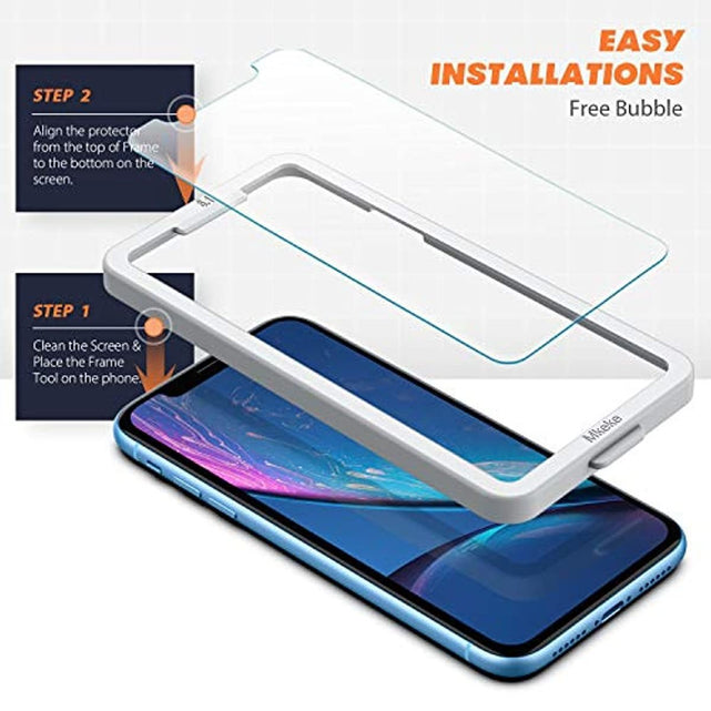 Redpepper iPhone XR 11 Vetro Temperato 9H 3 Pezzi