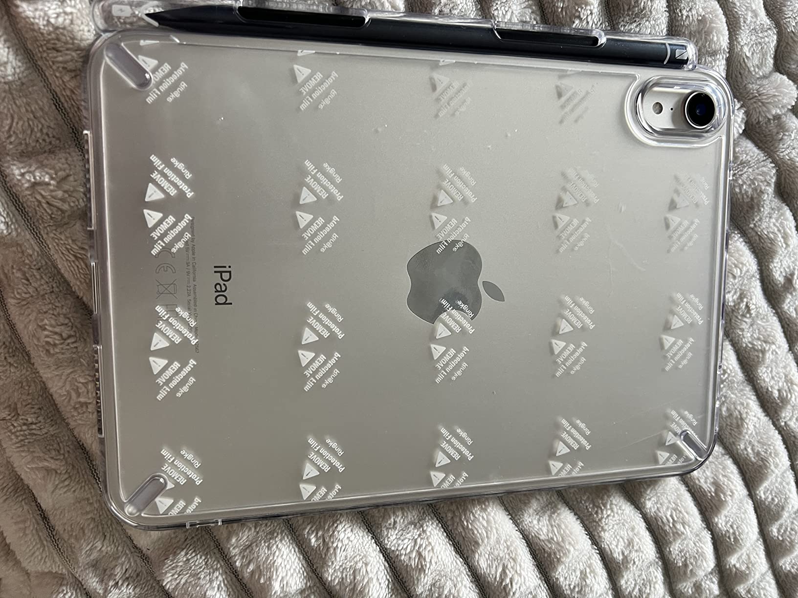 Ringke Fusion cover iPad mini A17 Pro 6th Smoke Black antiurto
