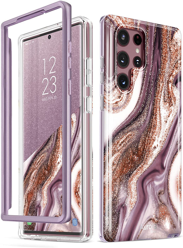 Redpepper Galaxy Cases S22 Ultra custodia marmo bianco slim