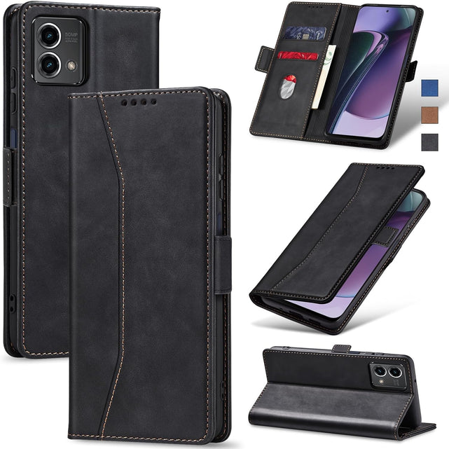 Redpepper OnePlus Cases OnePlus 11 Cover Pelle Nera Portafoglio