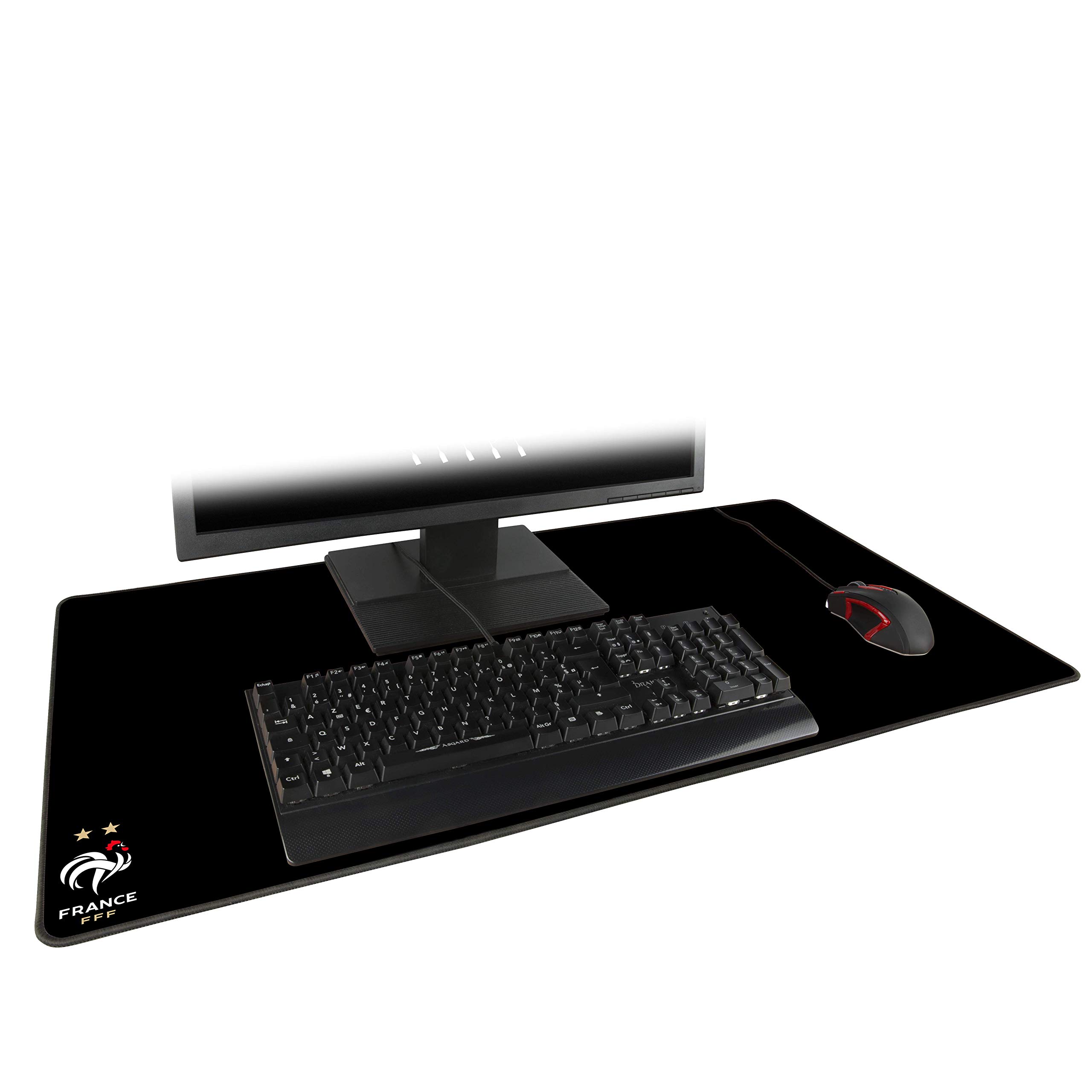 Konix FFF Tappetino Mouse XXL 90x46 Nero Gaming