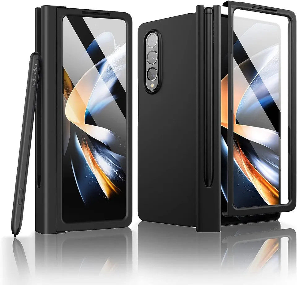 Redpepper Galaxy cover Z Fold 5 nera con porta penna PC