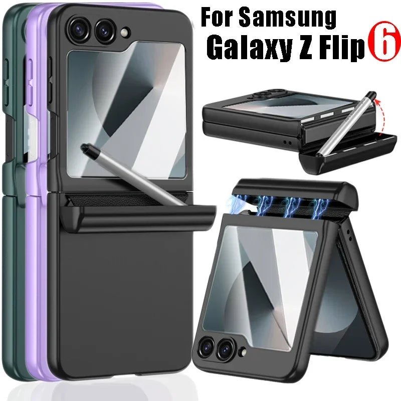 Redpepper Galaxy Z Flip 6 Cover Magnetica con Penna Cerniera