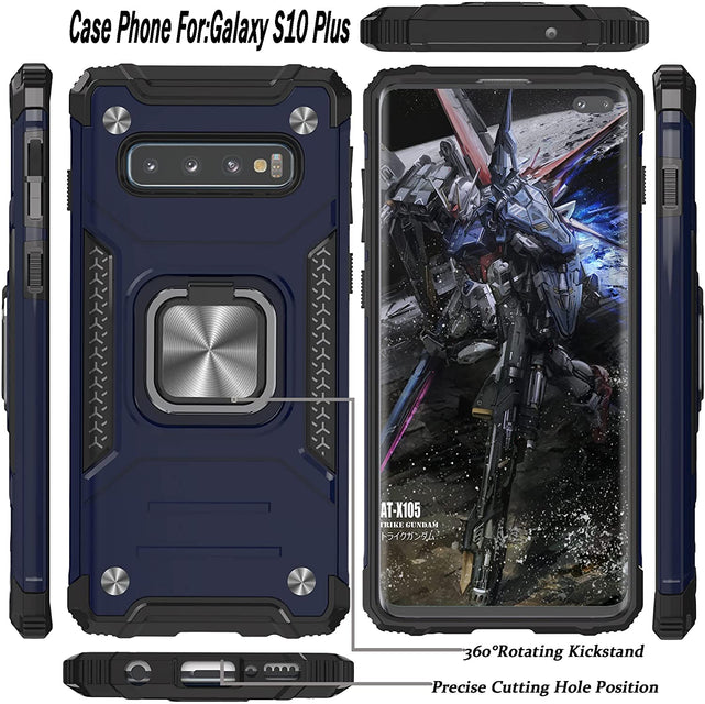 Redpepper Galaxy Cases cover Galaxy S10 Plus con stand anello