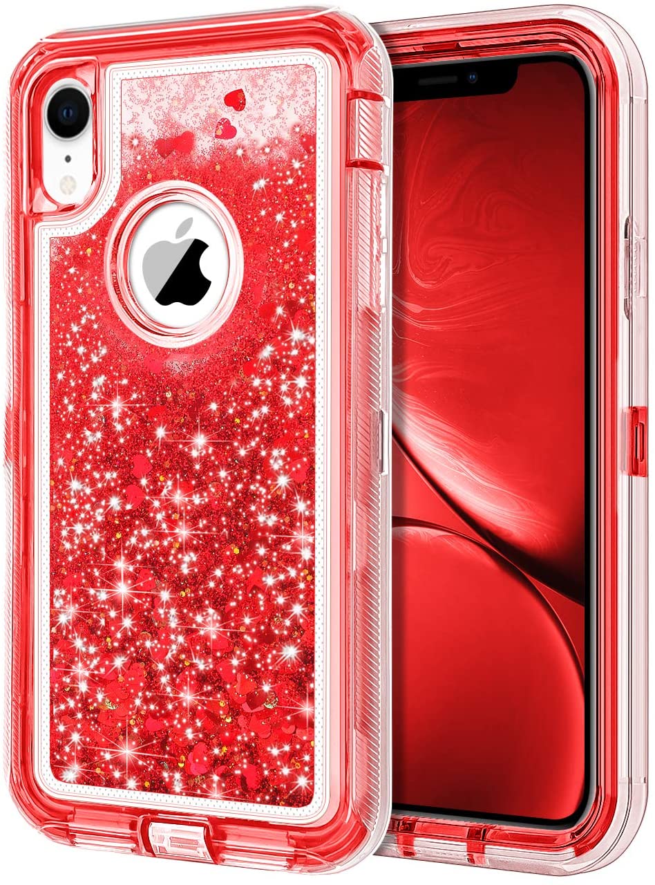 Redpepper iPhone XR Cover Glitter Antiurto Bling