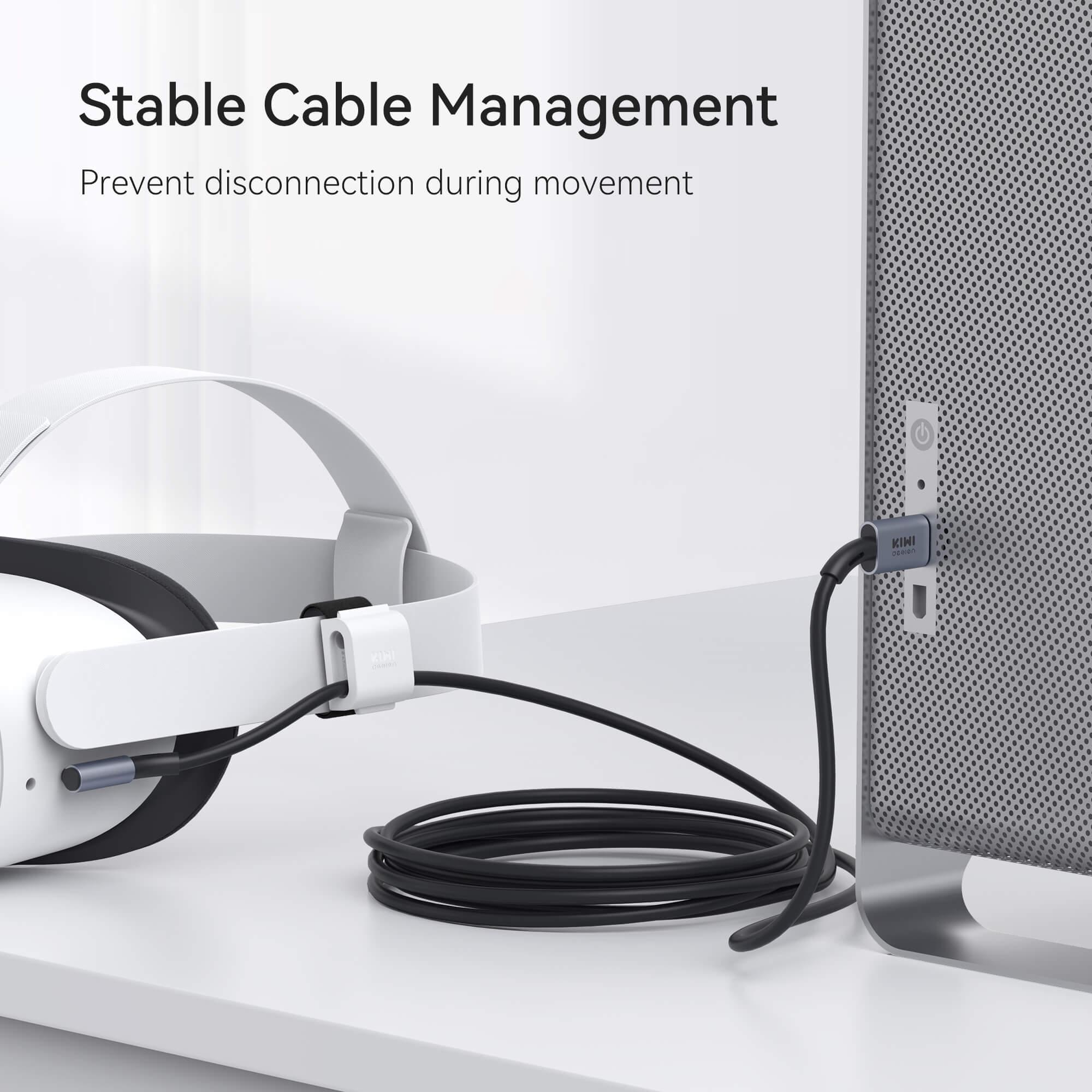 KIWI Design Link Cable cavo Link 16FT 5m Quest 3 USB-C 5Gbps