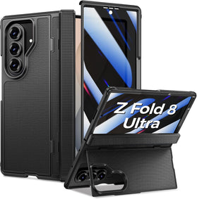 Redpepper Galaxy Z Fold 8 Cover Trasparente Stand MagSafe Vetro